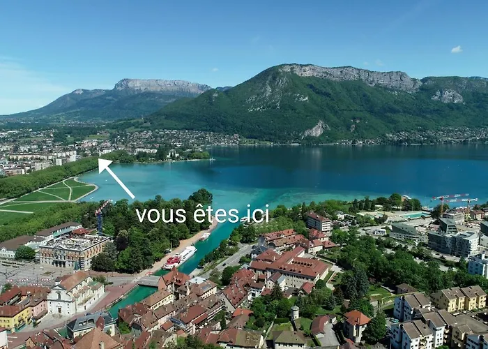 Studio Moderne, Place Parking Prive, Emplacement Ideal A 100 M Du Lac.